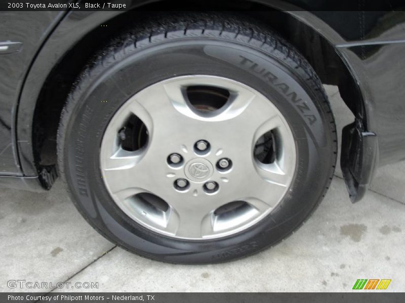 Black / Taupe 2003 Toyota Avalon XLS
