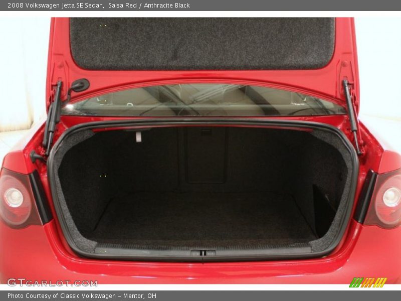 Salsa Red / Anthracite Black 2008 Volkswagen Jetta SE Sedan