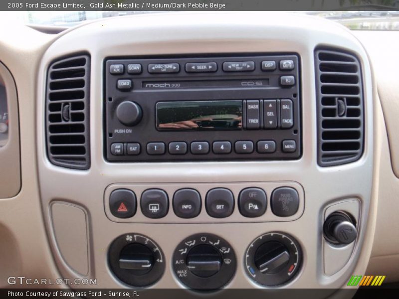 Gold Ash Metallic / Medium/Dark Pebble Beige 2005 Ford Escape Limited