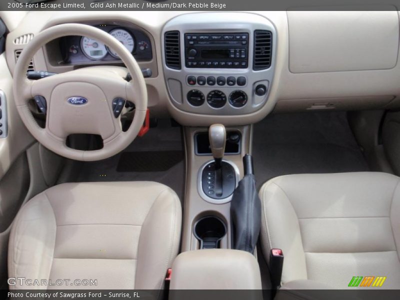 Dashboard of 2005 Escape Limited