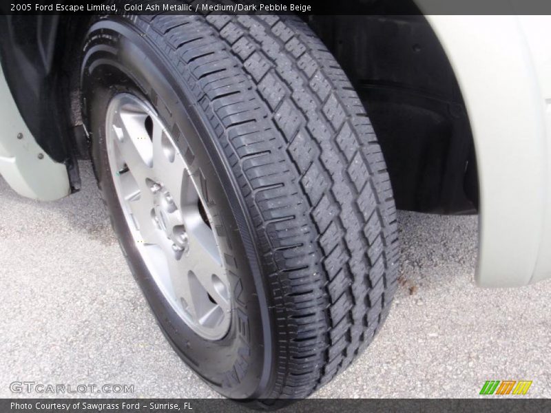 Gold Ash Metallic / Medium/Dark Pebble Beige 2005 Ford Escape Limited