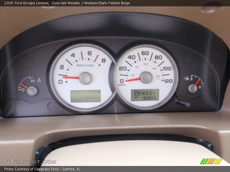  2005 Escape Limited Limited Gauges