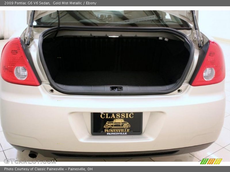 Gold Mist Metallic / Ebony 2009 Pontiac G6 V6 Sedan