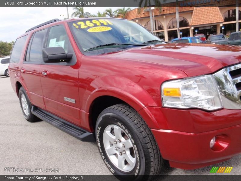 Redfire Metallic / Camel 2008 Ford Expedition XLT
