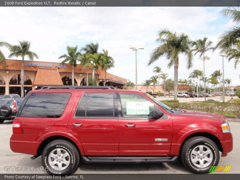 Redfire Metallic / Camel 2008 Ford Expedition XLT
