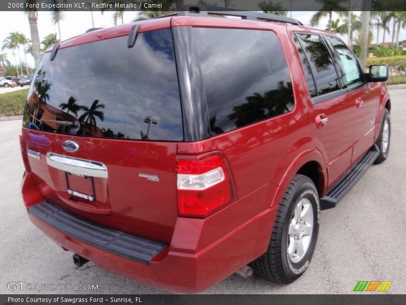 Redfire Metallic / Camel 2008 Ford Expedition XLT