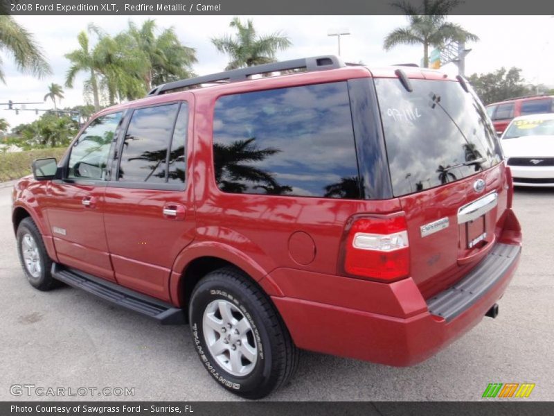 Redfire Metallic / Camel 2008 Ford Expedition XLT