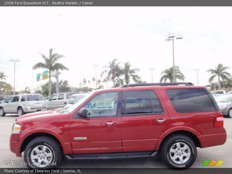 Redfire Metallic / Camel 2008 Ford Expedition XLT