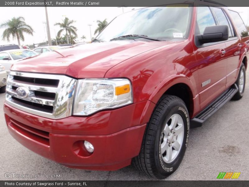 Redfire Metallic / Camel 2008 Ford Expedition XLT