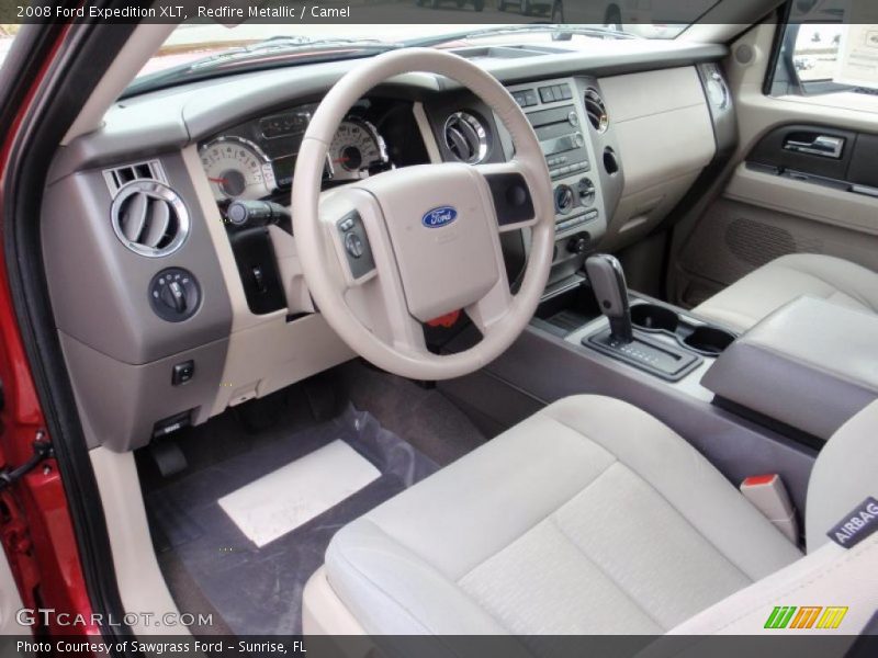 Redfire Metallic / Camel 2008 Ford Expedition XLT