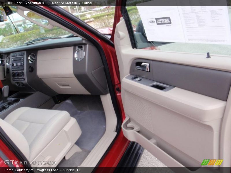 Redfire Metallic / Camel 2008 Ford Expedition XLT