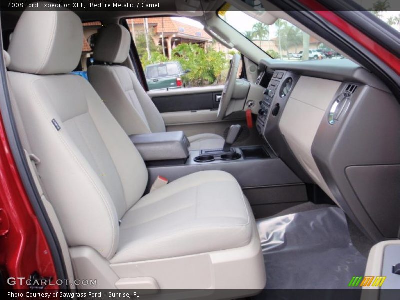 Redfire Metallic / Camel 2008 Ford Expedition XLT