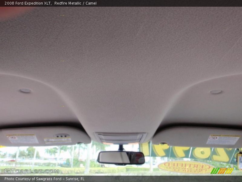 Redfire Metallic / Camel 2008 Ford Expedition XLT