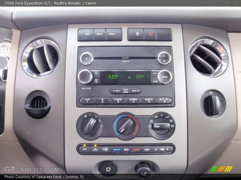 Redfire Metallic / Camel 2008 Ford Expedition XLT