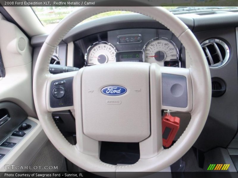 Redfire Metallic / Camel 2008 Ford Expedition XLT