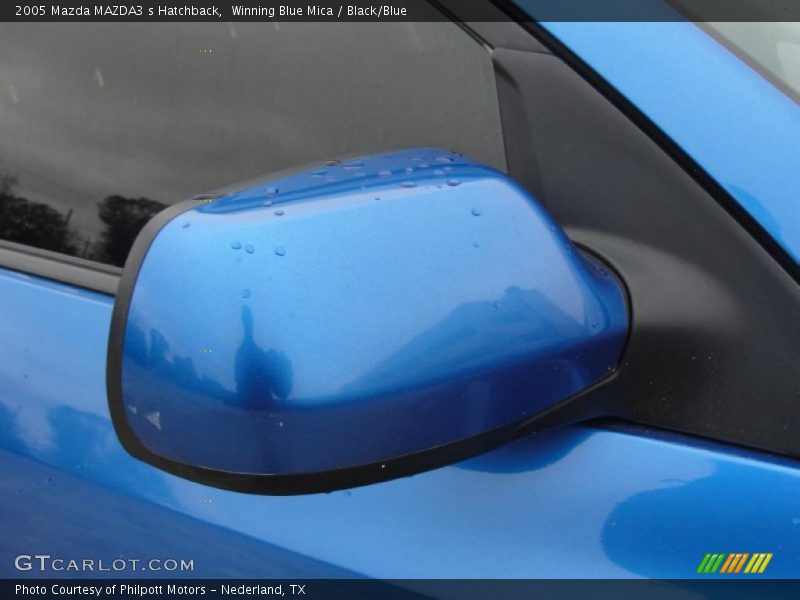 Winning Blue Mica / Black/Blue 2005 Mazda MAZDA3 s Hatchback
