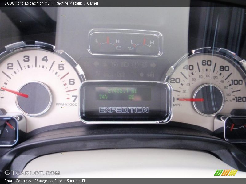 Redfire Metallic / Camel 2008 Ford Expedition XLT