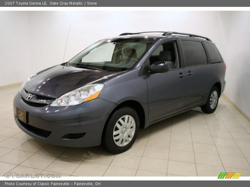 Slate Gray Metallic / Stone 2007 Toyota Sienna LE