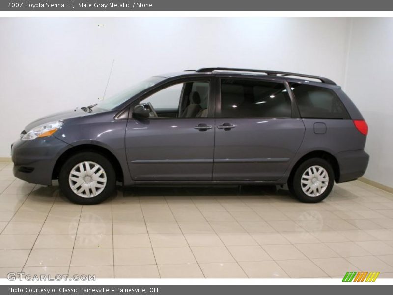 Slate Gray Metallic / Stone 2007 Toyota Sienna LE