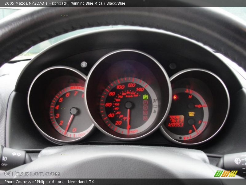  2005 MAZDA3 s Hatchback s Hatchback Gauges