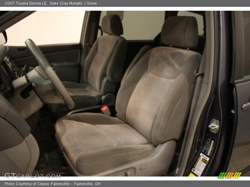 Slate Gray Metallic / Stone 2007 Toyota Sienna LE