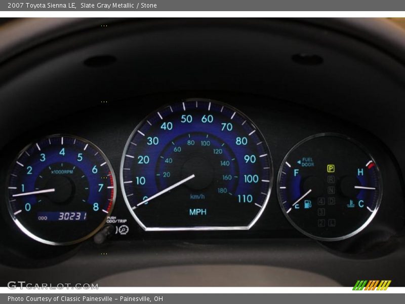Slate Gray Metallic / Stone 2007 Toyota Sienna LE