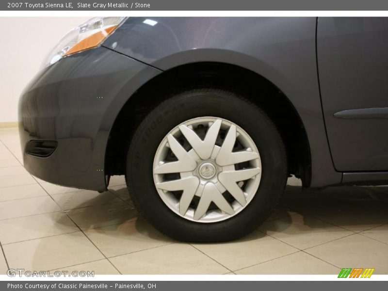 Slate Gray Metallic / Stone 2007 Toyota Sienna LE