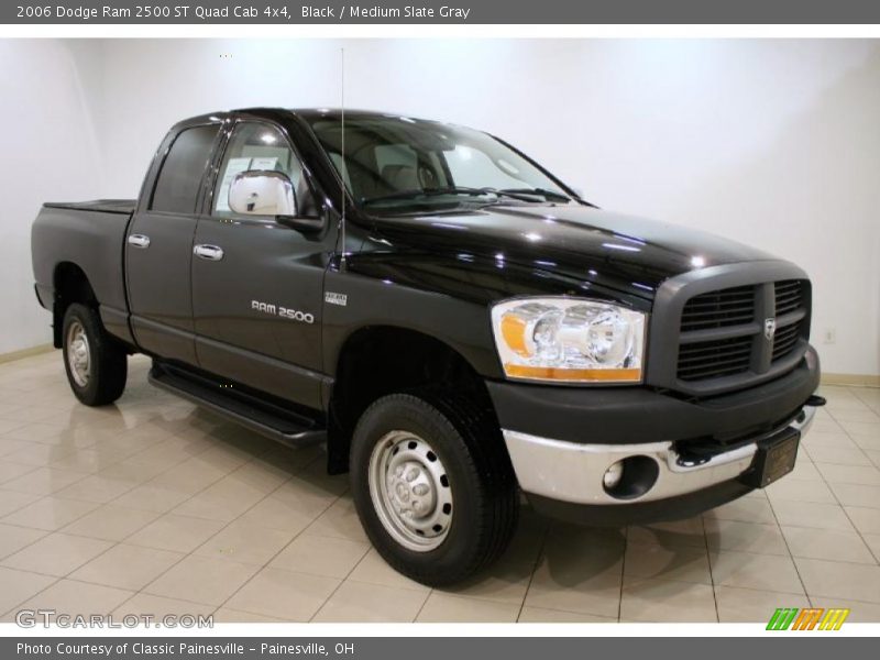 Black / Medium Slate Gray 2006 Dodge Ram 2500 ST Quad Cab 4x4