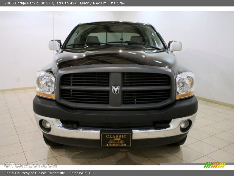 Black / Medium Slate Gray 2006 Dodge Ram 2500 ST Quad Cab 4x4