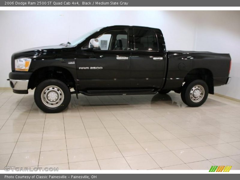 Black / Medium Slate Gray 2006 Dodge Ram 2500 ST Quad Cab 4x4