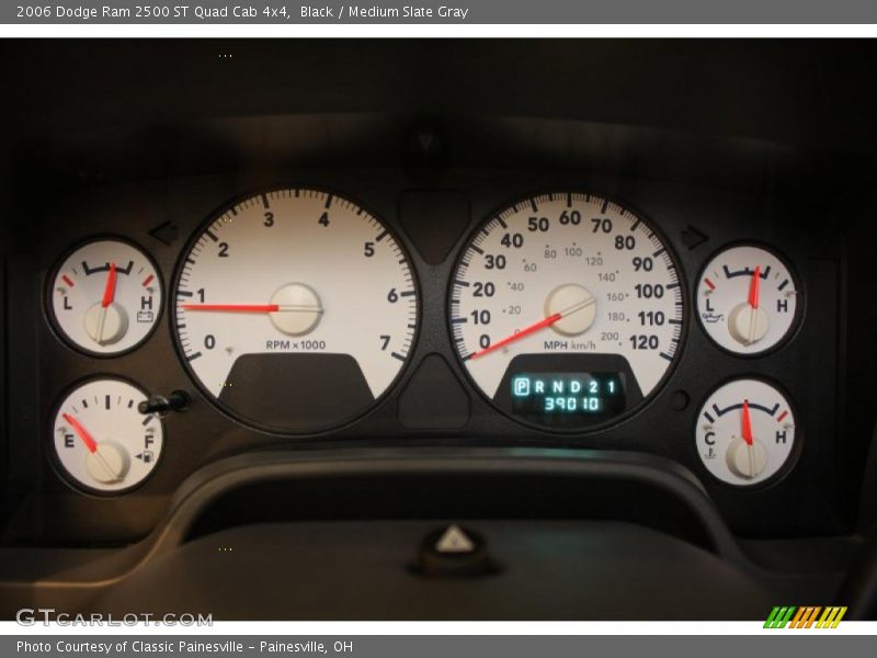  2006 Ram 2500 ST Quad Cab 4x4 ST Quad Cab 4x4 Gauges