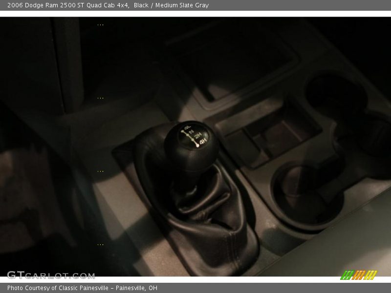 Black / Medium Slate Gray 2006 Dodge Ram 2500 ST Quad Cab 4x4