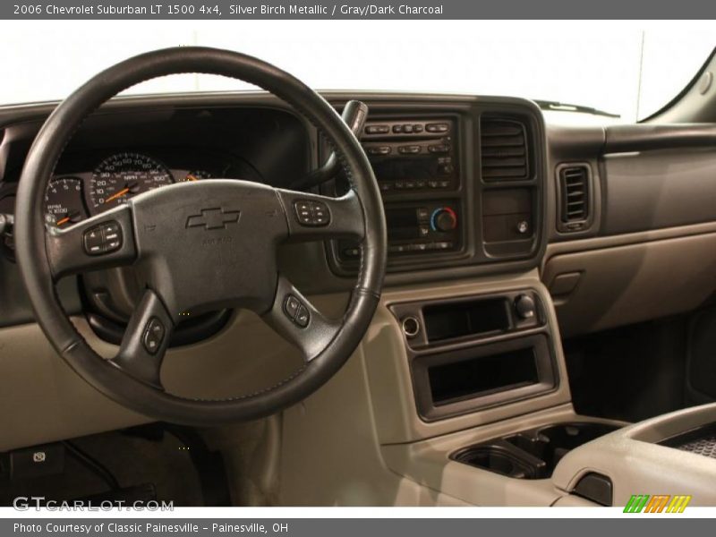 Silver Birch Metallic / Gray/Dark Charcoal 2006 Chevrolet Suburban LT 1500 4x4