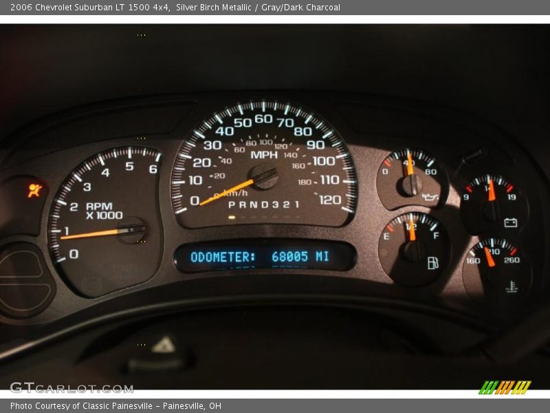 Silver Birch Metallic / Gray/Dark Charcoal 2006 Chevrolet Suburban LT 1500 4x4