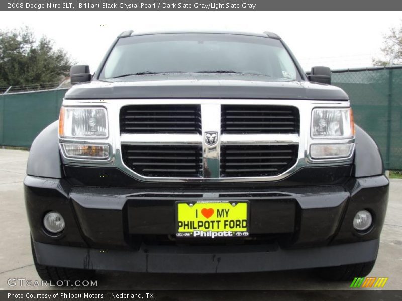 Brilliant Black Crystal Pearl / Dark Slate Gray/Light Slate Gray 2008 Dodge Nitro SLT
