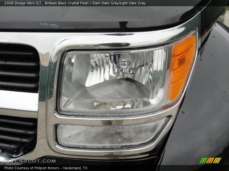Brilliant Black Crystal Pearl / Dark Slate Gray/Light Slate Gray 2008 Dodge Nitro SLT