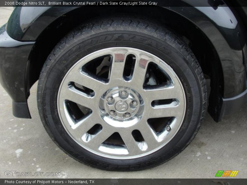 Brilliant Black Crystal Pearl / Dark Slate Gray/Light Slate Gray 2008 Dodge Nitro SLT