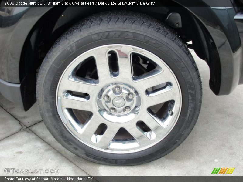 Brilliant Black Crystal Pearl / Dark Slate Gray/Light Slate Gray 2008 Dodge Nitro SLT