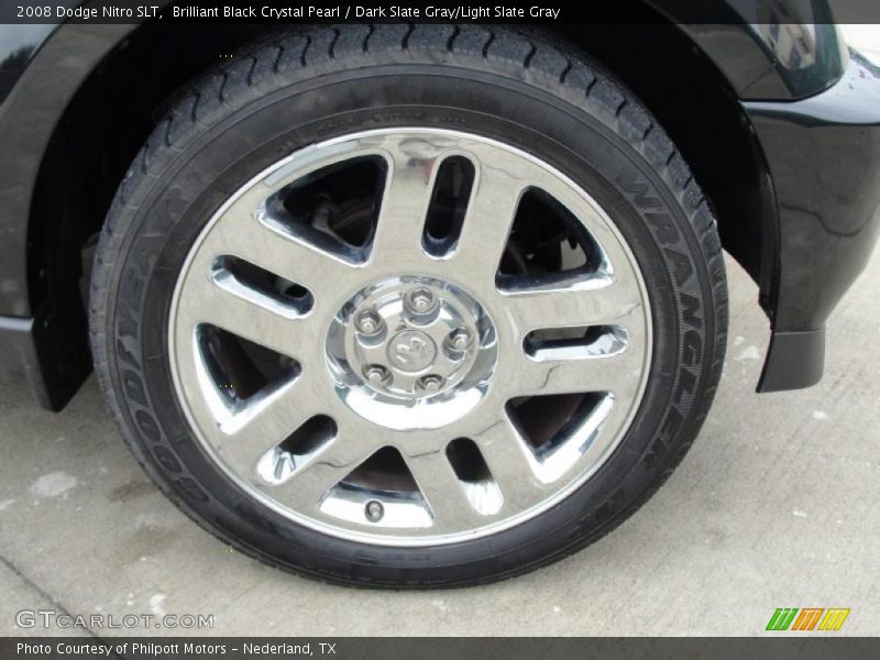 Brilliant Black Crystal Pearl / Dark Slate Gray/Light Slate Gray 2008 Dodge Nitro SLT
