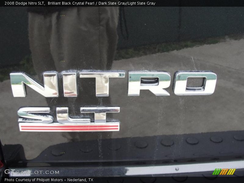 Brilliant Black Crystal Pearl / Dark Slate Gray/Light Slate Gray 2008 Dodge Nitro SLT