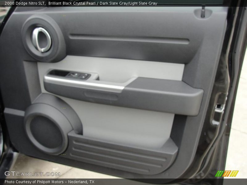 Brilliant Black Crystal Pearl / Dark Slate Gray/Light Slate Gray 2008 Dodge Nitro SLT