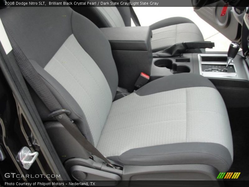 Brilliant Black Crystal Pearl / Dark Slate Gray/Light Slate Gray 2008 Dodge Nitro SLT