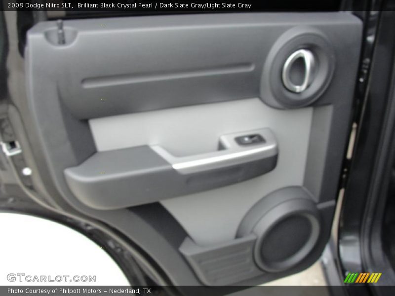 Brilliant Black Crystal Pearl / Dark Slate Gray/Light Slate Gray 2008 Dodge Nitro SLT