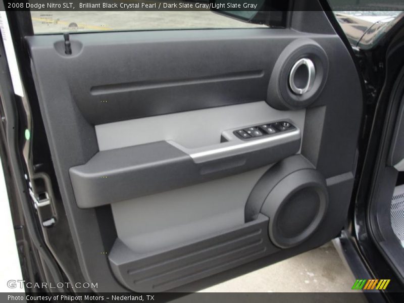 Brilliant Black Crystal Pearl / Dark Slate Gray/Light Slate Gray 2008 Dodge Nitro SLT