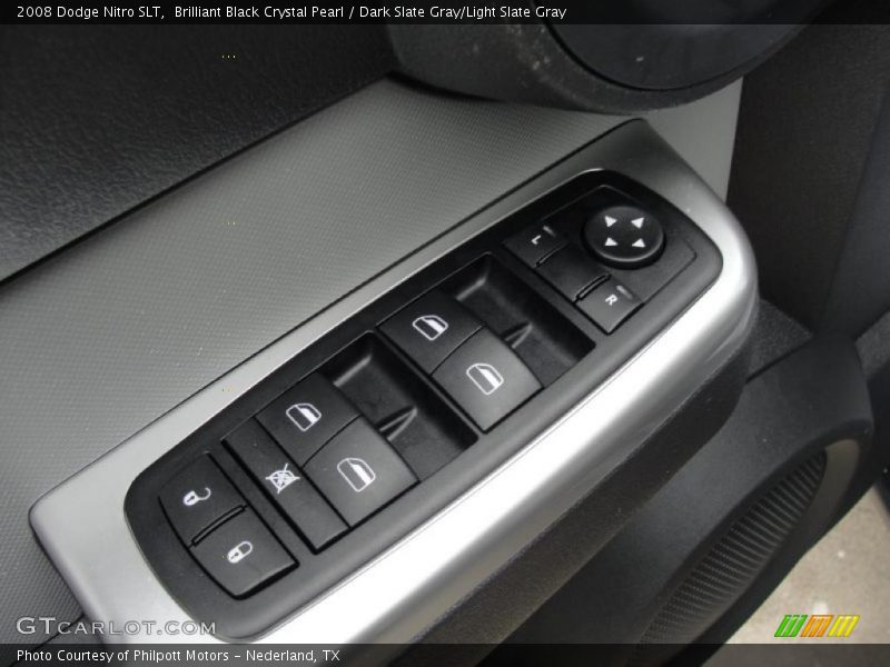 Brilliant Black Crystal Pearl / Dark Slate Gray/Light Slate Gray 2008 Dodge Nitro SLT