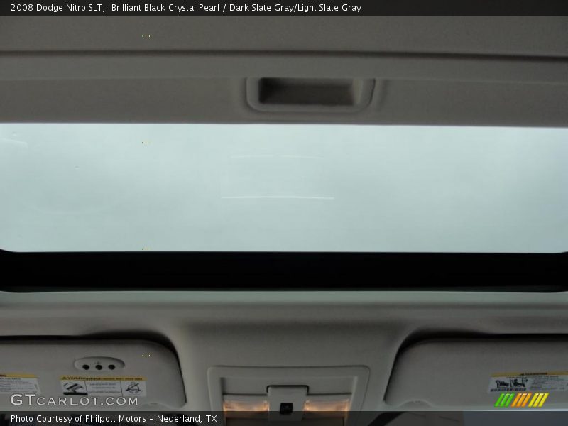 Brilliant Black Crystal Pearl / Dark Slate Gray/Light Slate Gray 2008 Dodge Nitro SLT