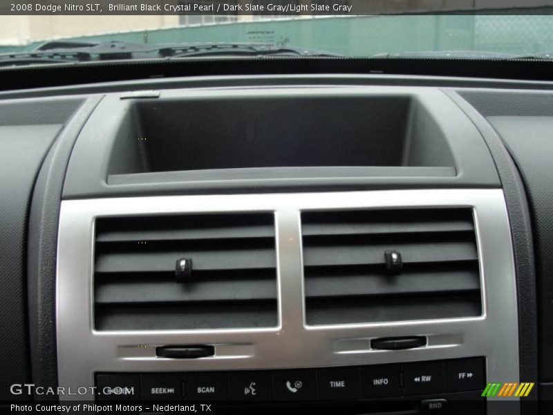Brilliant Black Crystal Pearl / Dark Slate Gray/Light Slate Gray 2008 Dodge Nitro SLT