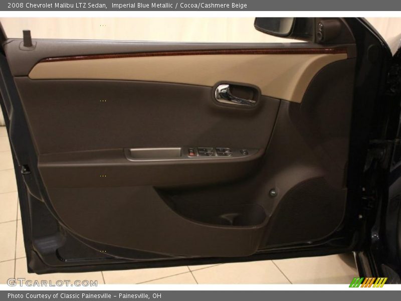 Imperial Blue Metallic / Cocoa/Cashmere Beige 2008 Chevrolet Malibu LTZ Sedan