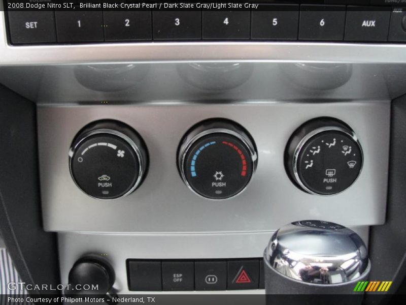 Brilliant Black Crystal Pearl / Dark Slate Gray/Light Slate Gray 2008 Dodge Nitro SLT