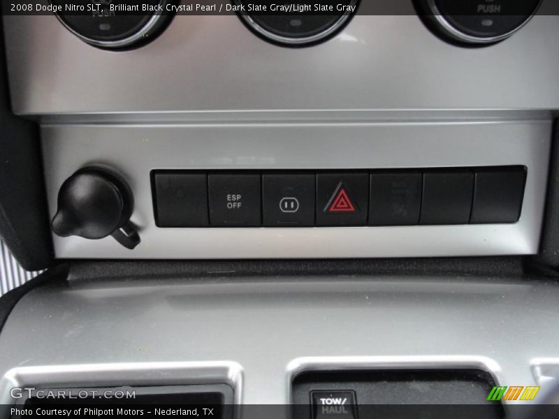 Brilliant Black Crystal Pearl / Dark Slate Gray/Light Slate Gray 2008 Dodge Nitro SLT
